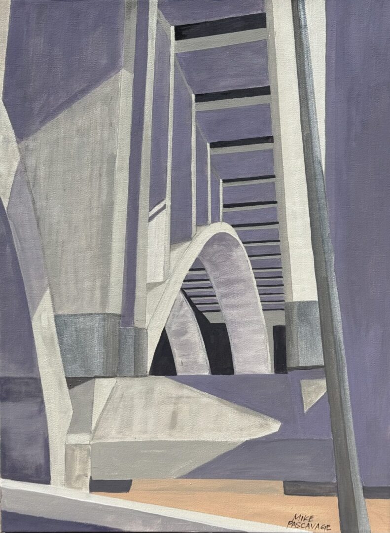 Under the Bridge 18 x 24 Acrylic on Canvas